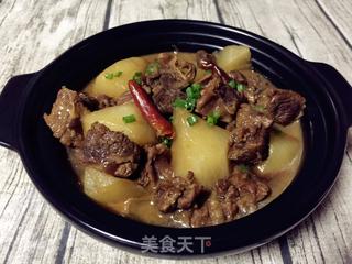 #信任之美#萝卜牛腩煲#肉肉厨的做法步骤：18