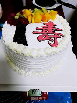 #信任之美#祝寿蛋糕的做法步骤:14
