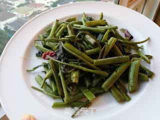 #信任之美# 听听我的故事——干椒空心菜的做法步骤：8