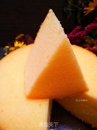#信任之美#戚风蛋糕【8寸】的做法步骤:21