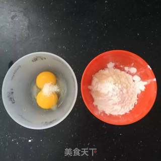 #信任之美#蛋黄小饼干的做法步骤：1