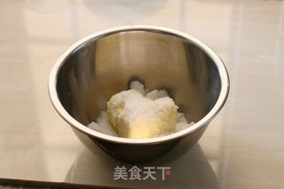 空炸版红豆一口酥的做法步骤：2