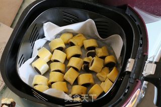 空炸版红豆一口酥的做法步骤:14