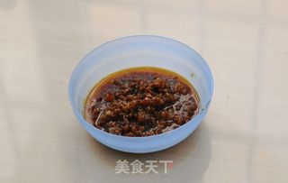 空气炸锅版香辣肉酱烤茄子的做法步骤:9