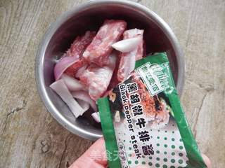 #信任之美#香炸排骨的做法步骤:3