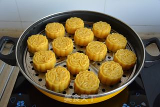 #信任之美#红薯米粉糕的做法步骤:8