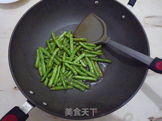 #信任之美#干煸四季豆的做法步骤:5