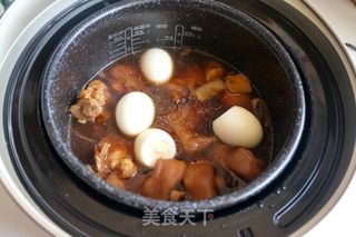 #信任之美#炖猪脚的做法步骤:7