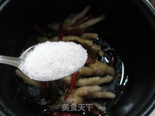 ＃信任之美＃青菜焖鸡爪 的做法步骤：7