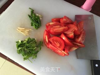 番茄金鲳鱼的做法步骤:4