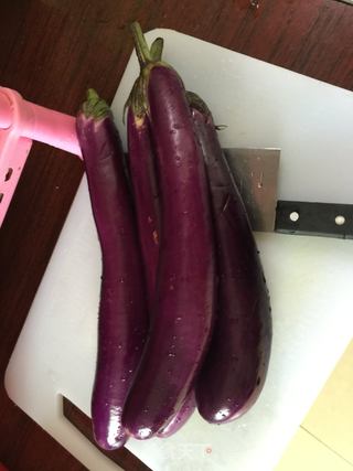 香菇肉碎茄子的做法步骤：2