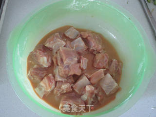 #信任之美#茄汁排骨的做法步骤:2