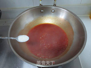 #信任之美#茄汁排骨的做法步骤:7