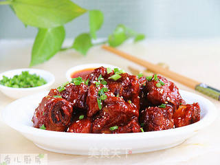 #信任之美#茄汁排骨的做法步骤:9