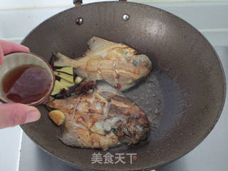 #信任之美#红烧鲳鱼的做法步骤:7
