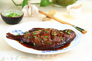 #信任之美#红烧鲳鱼的做法步骤:11