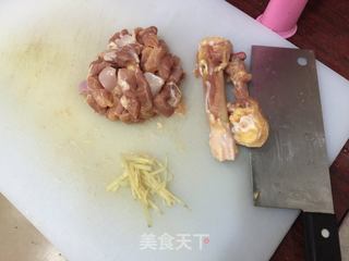 香菇鸡肉粥的做法步骤：2