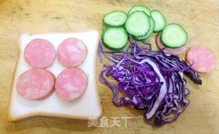 #信任之美#有土司的早餐的做法步骤:5