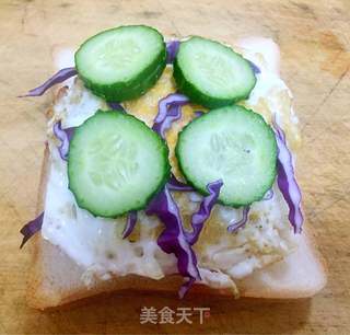 #信任之美#有土司的早餐的做法步骤:6