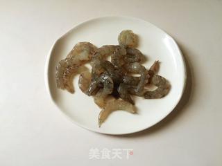 #信任之美#虾仁菜心豆腐羹的做法步骤：2