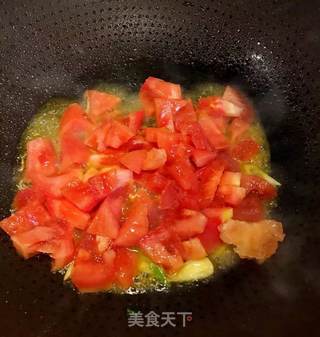 #信任之美#西红柿疙瘩鸡蛋汤的做法步骤:4