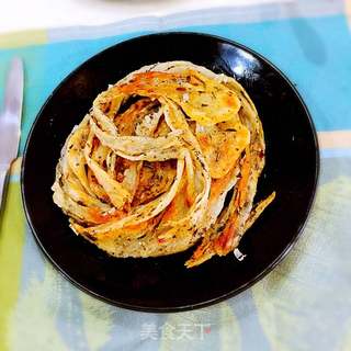 #信任之美#椒香盘丝饼的做法步骤:18