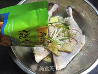 #信任之美#香烤鸭腿的做法步骤:2