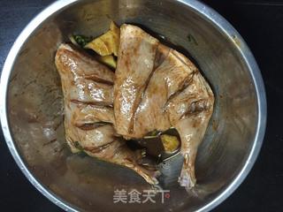 #信任之美#香烤鸭腿的做法步骤:4