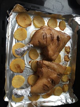#信任之美#香烤鸭腿的做法步骤:7