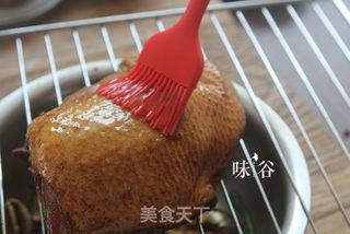 五香烤鸭的做法步骤:4
