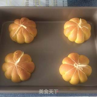 #信任之美#南瓜面包的做法步骤：15