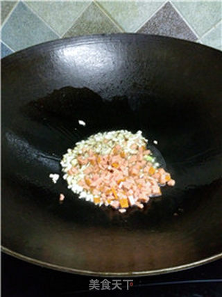 #信任之美#风味蛋焗饭的做法步骤:5