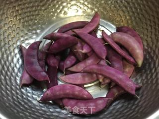 ＃信任之美＃扁豆香菇焖饭的做法步骤：3