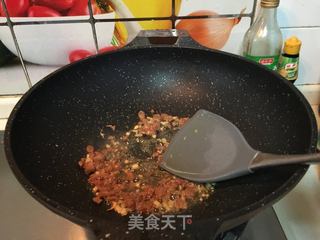 ＃信任之美＃扁豆香菇焖饭的做法步骤：6