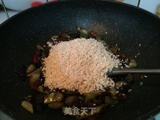 ＃信任之美＃扁豆香菇焖饭的做法步骤：9