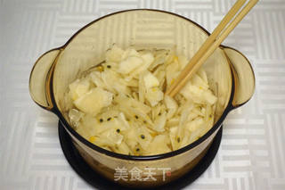 准备一瓶,滋秋---百香果雪梨果酱的做法步骤:4