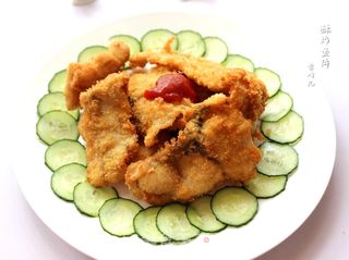 #信任之美#美味简单香酥鱼片的做法步骤:9