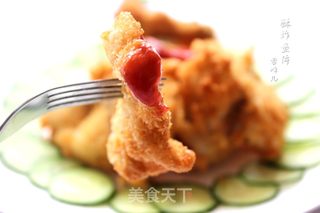 ＃信任之美＃美味简单香酥鱼片的做法步骤：10