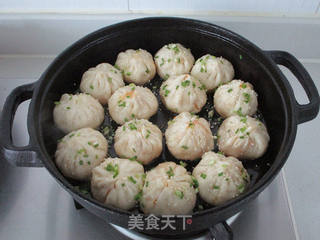 #信任之美#蟹粉生煎包的做法步骤:13