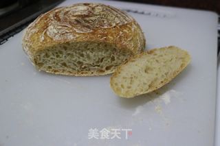 坤博砂锅——基础欧包~全麦乡村面包的做法步骤：18