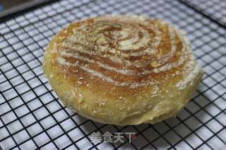 坤博砂锅——基础欧包~全麦乡村面包的做法步骤:16