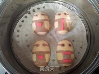 #信任之美#小黄人红薯馒头的做法步骤:9