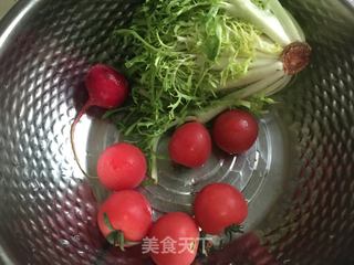 #信任之美#二果三蔬沙拉的做法步骤：1