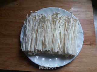 剁椒肉末金针菇的做法步骤:5