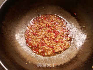 剁椒肉末金针菇的做法步骤:8