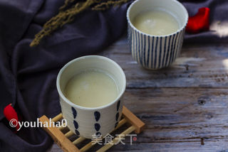 #信任之美#薏仁莲子银耳米糊的做法步骤:6