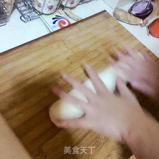 #信任之美#超好吃豆沙包 的做法步骤:4