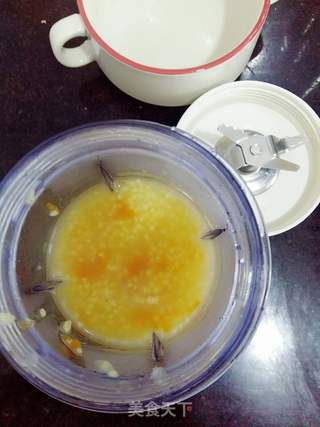 #信任之美#宝宝辅食南瓜小米糊的做法步骤:6