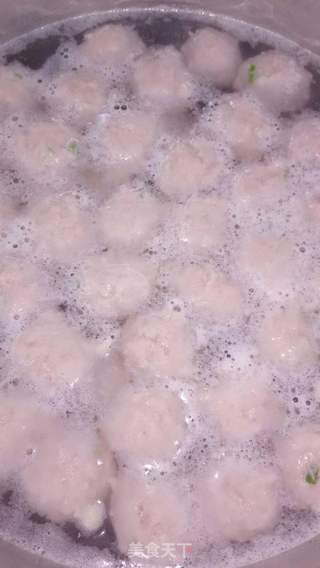 东瓜肉圆汤的做法步骤:3