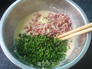#信任之美#燕麦韭菜鸡蛋饼的做法步骤:5
